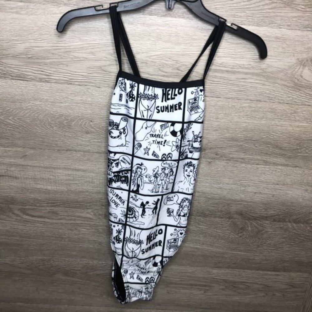 Quintsoul Small 1 Piece Cami Front X Back Swimsuit